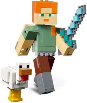 *Minecraft BigFig Alex with Chicken (lego-21149)