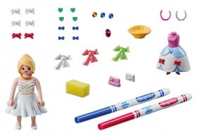 PLAYMOBIL Color with Crayola: Fashion Dress Designer (PM-71374)