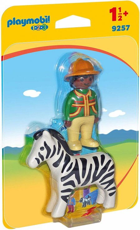 Ranger with Zebra (PM-9257)