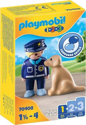 Police Officer with Dog (PM-70408)