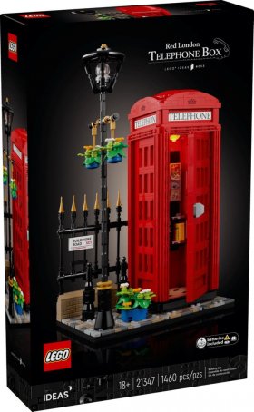 LEGO Ideas: Red London Telephone Box (lego-21347)