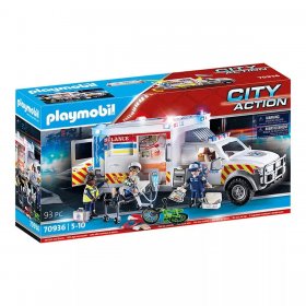 Rescue Vehicles: Ambulance with Lights and Sound (PM-70936)