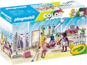 PLAYMOBIL Color with Crayola: Fashion Boutique (PM-71372)