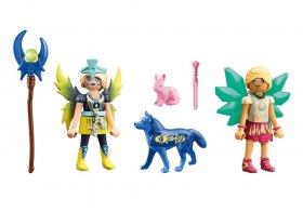 Crystal and Moon Fairies with Soul Animals (PM-71236)