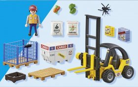 Forklift Truck with Cargo (PM-71528)