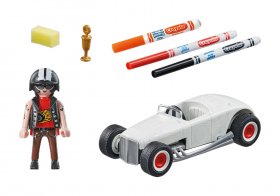 PLAYMOBIL Color with Crayola: Hot Rod (PM-71376)