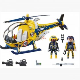 Air Stunt Show Helicopter with Film Crew (PM-70833)