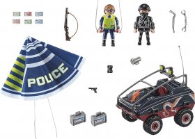 Police Parachute with Amphibious Vehicle (PM-70781)